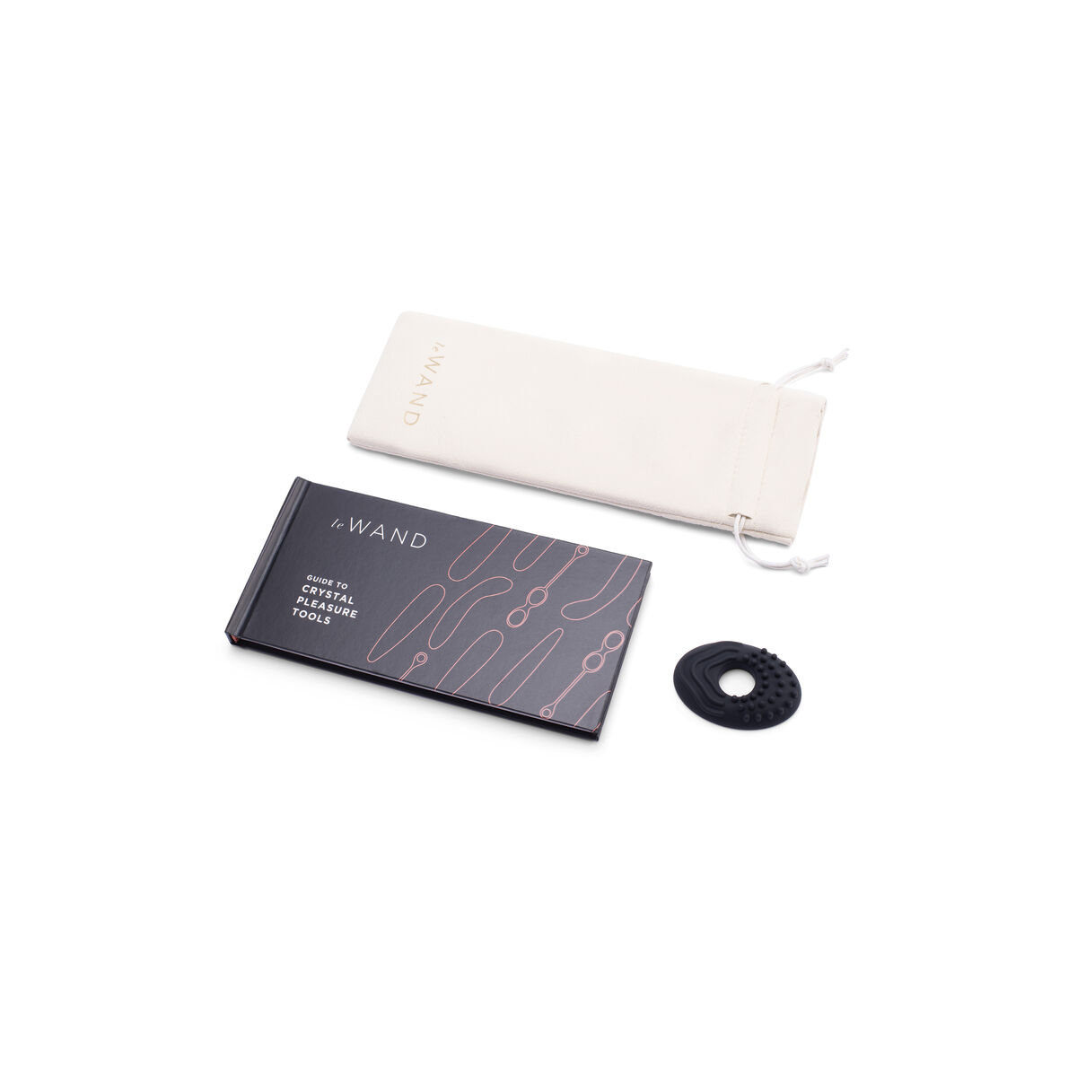 Vibromasseur à boules Le Wand Crystal Noir
